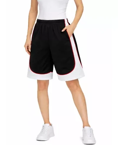 Jump Start Women's Loose Fit Lightweight Breathable Moisture Wicking Mesh Shorts
