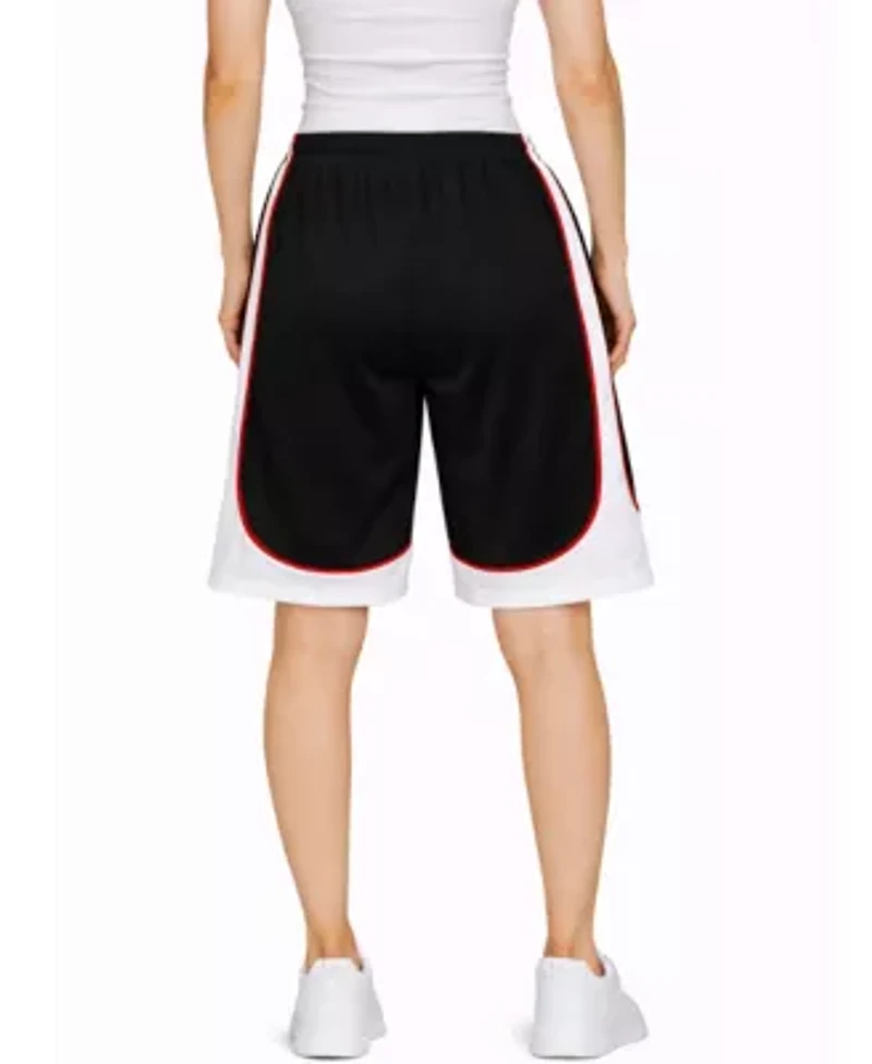 Jump Start Women's Loose Fit Lightweight Breathable Moisture Wicking Mesh Shorts