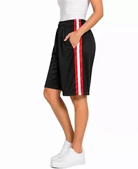 Jump Start Women's Loose Fit Moisture-Wicking Performance Shorts