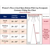 Heavyweight Wide Leg Loose Fit Fleece Sweatpants-3 Pack
