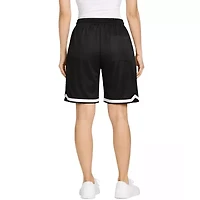 Jump Start Women's Loose Fit Premium Active Moisture Wicking Workout Mesh Shorts With Trim