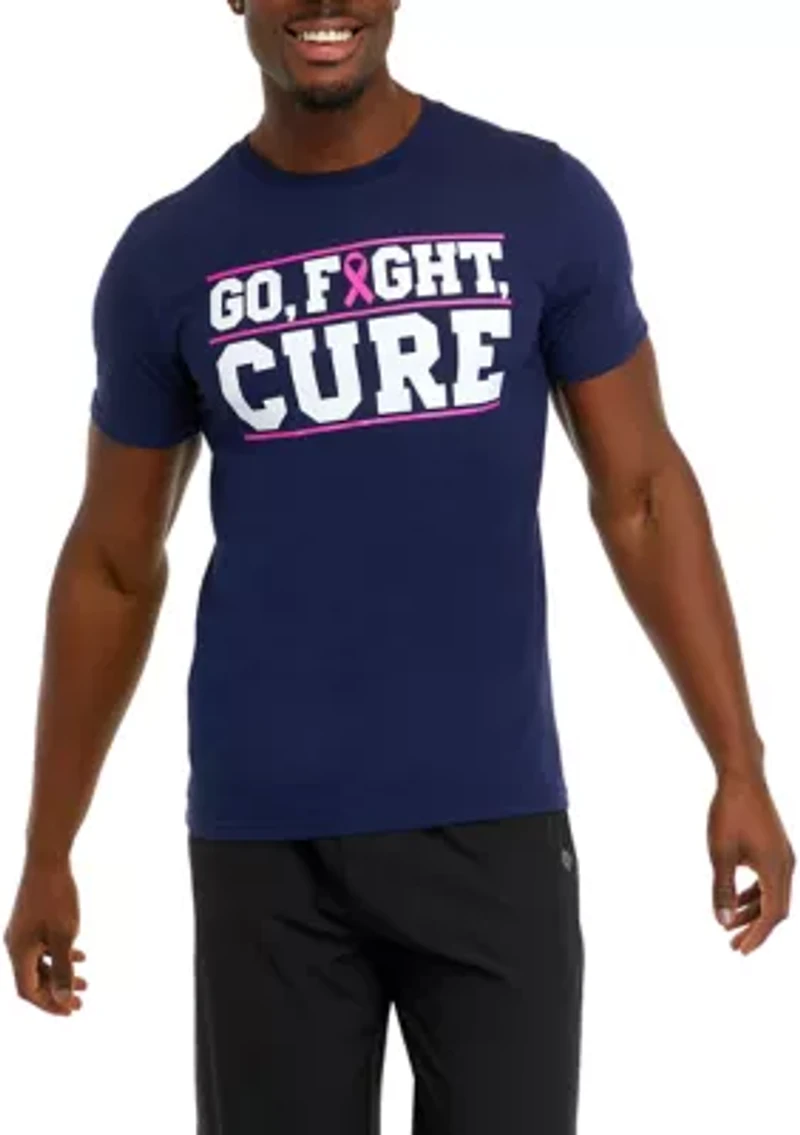 Men's Short Sleeve Breast Cancer Awareness T-Shirt
