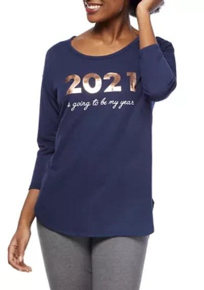 Studio Women's Long Sleeve Graphic T-Shirt