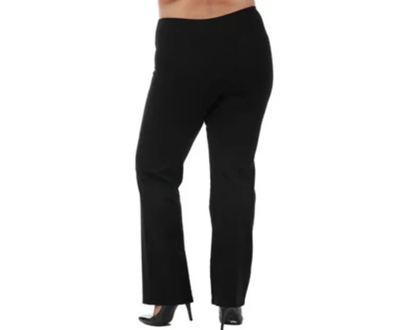 Elastic Waist Wide Leg Pant