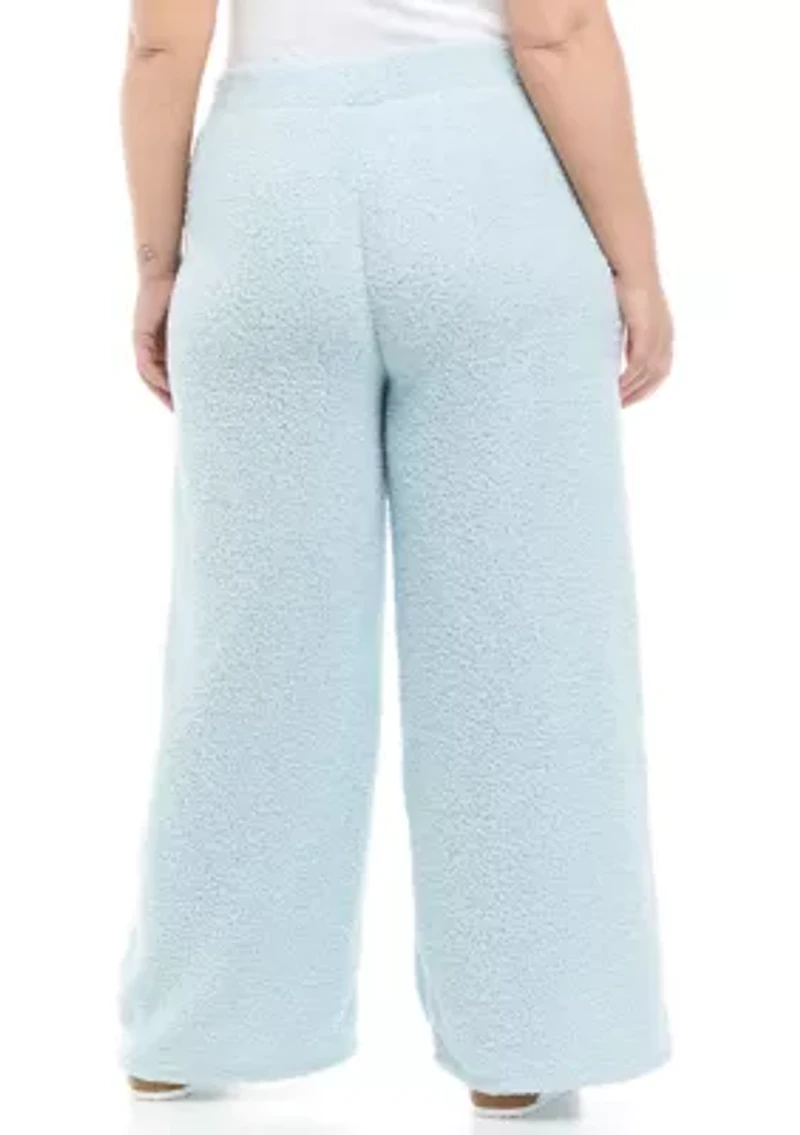 Plus Pull On Wide Leg Pants