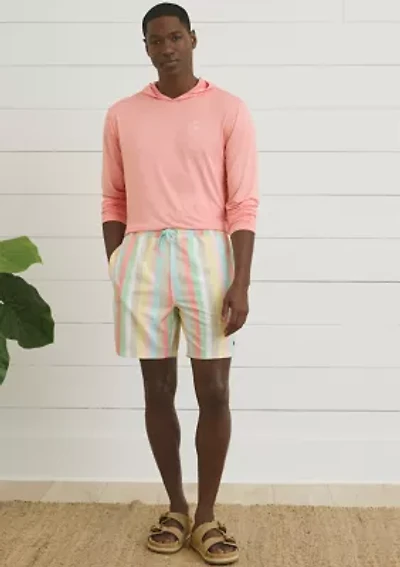 Sewing Down South x Crown & Ivy™ Jerry 7" Swim Trunks