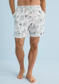Sewing Down South x Crown & Ivy™ Jerry 7" Swim Trunks