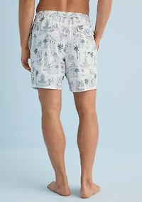 Sewing Down South x Crown & Ivy™ Jerry 7" Swim Trunks