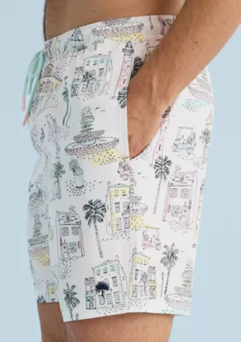Sewing Down South x Crown & Ivy™ Jerry 7" Swim Trunks