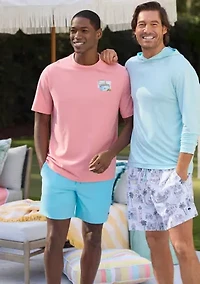 Sewing Down South x Crown & Ivy™ Jerry 7" Swim Trunks