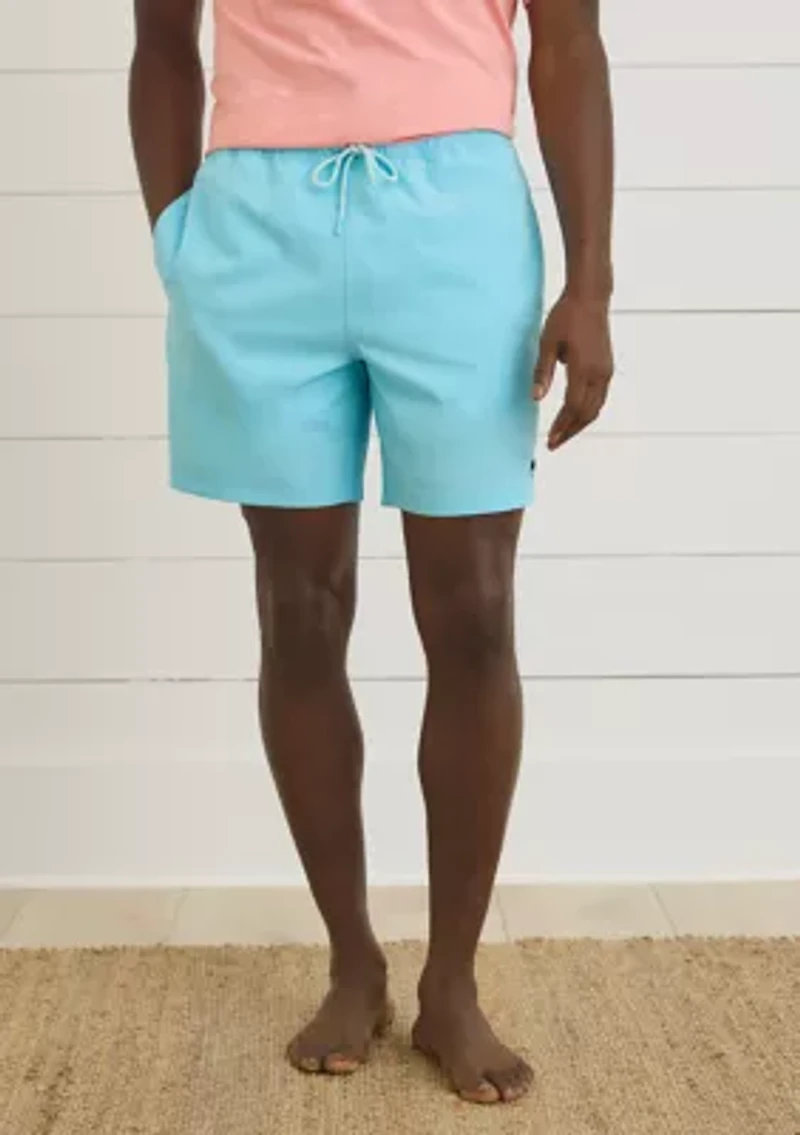 Sewing Down South x Crown & Ivy™ Jerry 7" Swim Trunks