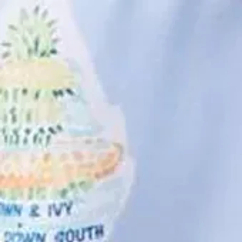 Sewing Down South x Crown & Ivy™ Dockside Short Sleeve Printed Fishing Shirt