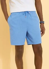Sewing Down South x Crown & Ivy™ Breaker Seersucker 7" Swim Trunk