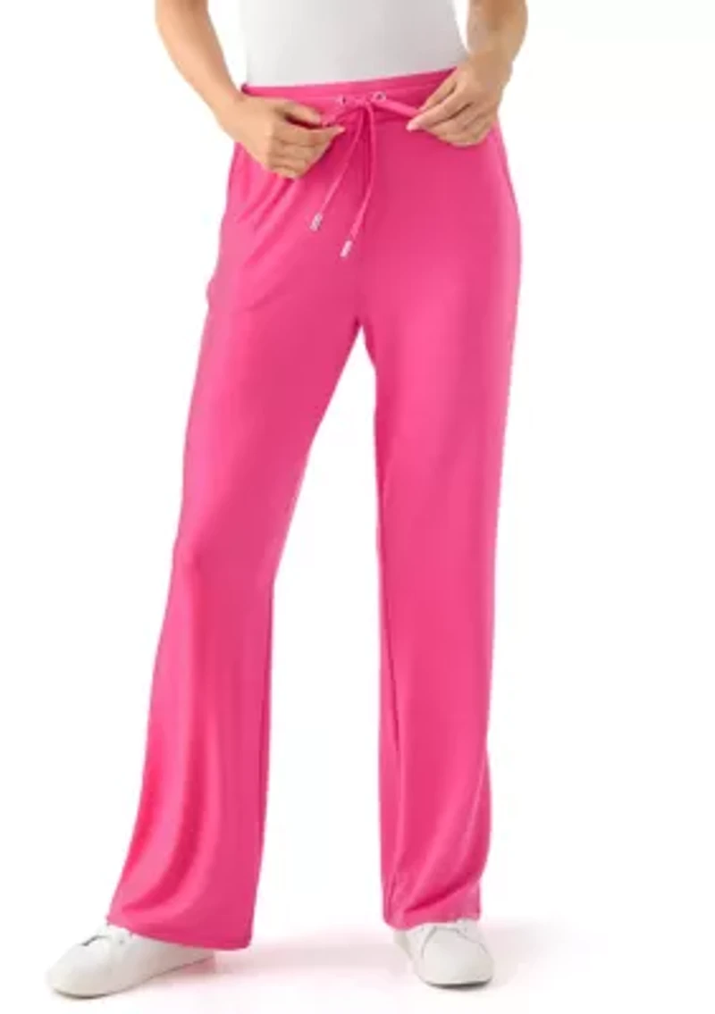 Baby Terry Wide Leg Pants