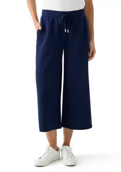 Women's Yummy Cropped Pants with Drawstring