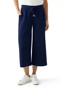 Women's Yummy Cropped Pants with Drawstring