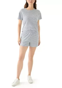 Women's Striped Shorts