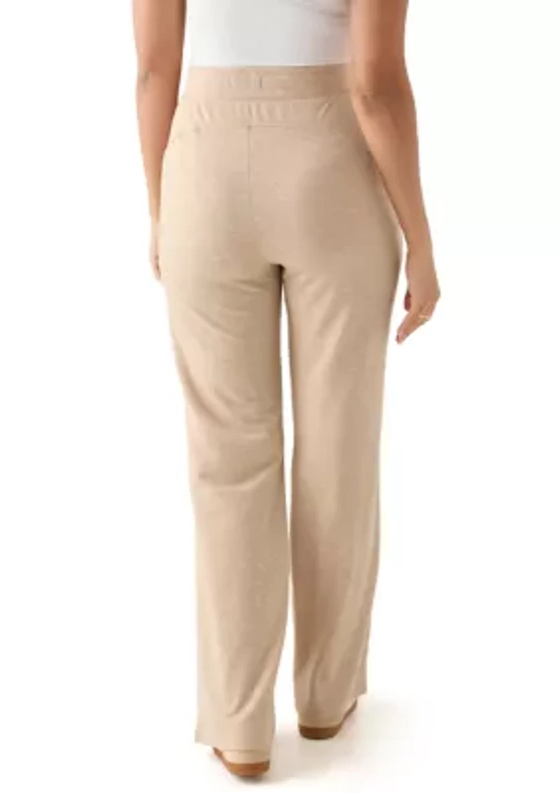 Women's Wide Leg Baby Terry Pants