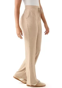 Women's Wide Leg Baby Terry Pants