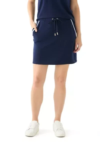 Piped Trim Skort