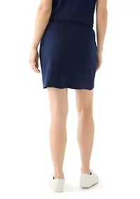 Piped Trim Skort