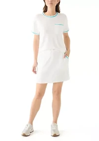 Piped Trim Skort