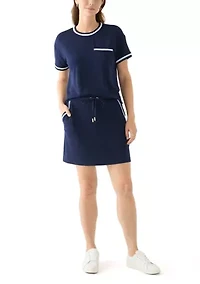 Piped Trim Skort