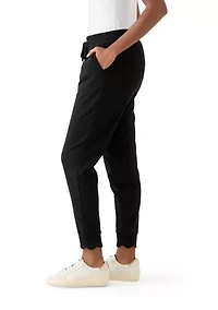 Women's Scallop Hemmed Joggers
