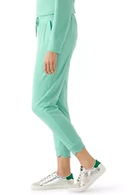 Women's Scallop Hemmed Joggers