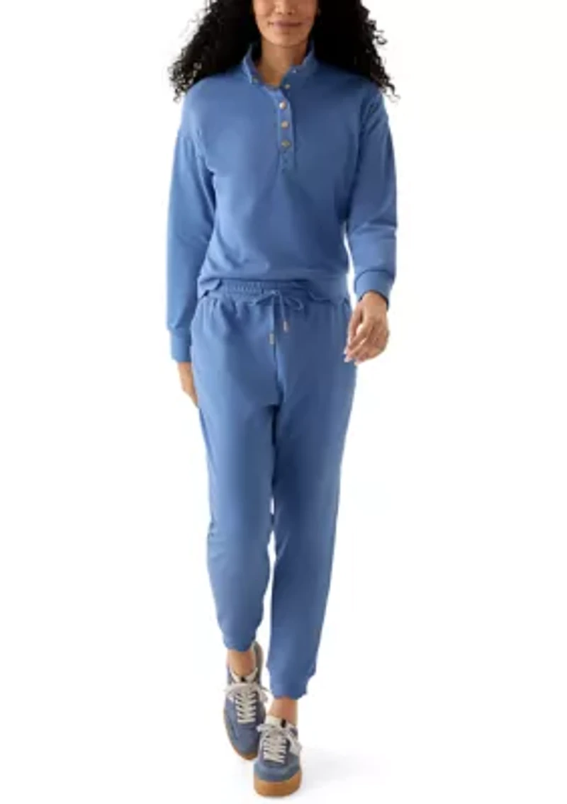 Women's Scallop Hemmed Joggers