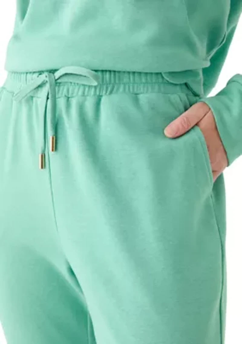 Petite Scallop Hem Joggers