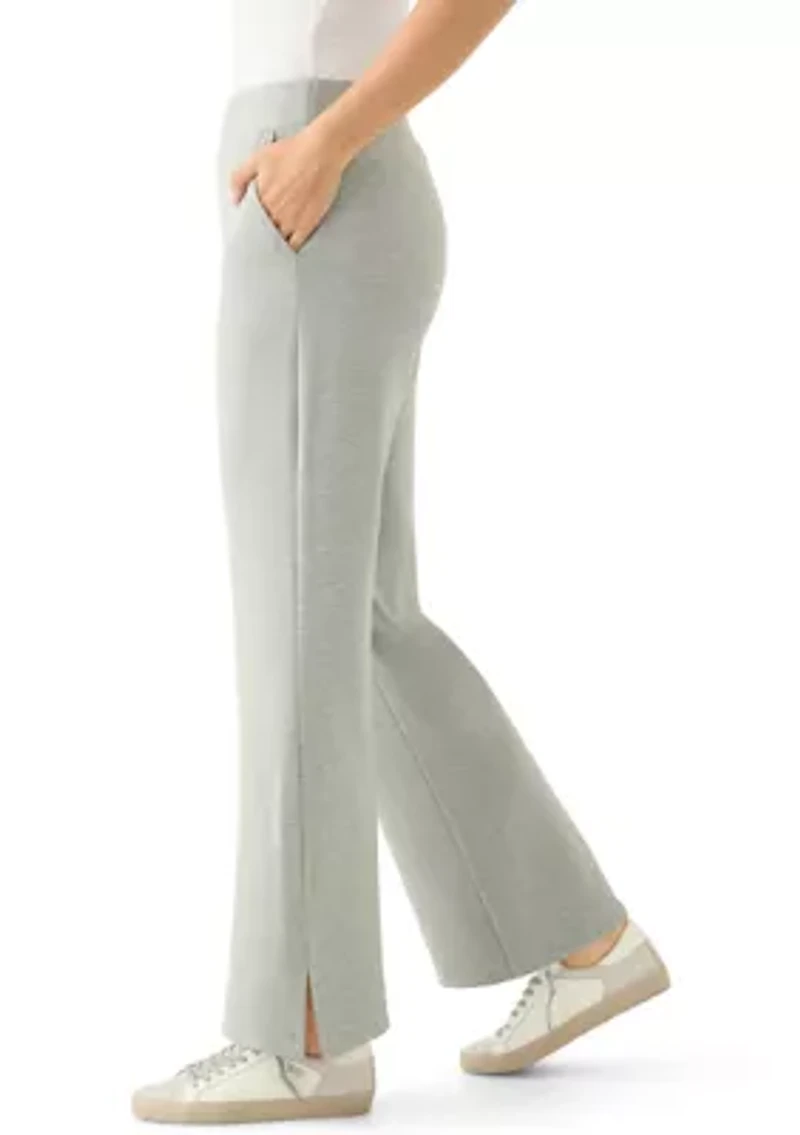 Women's Brushed Back Relaxed Pants