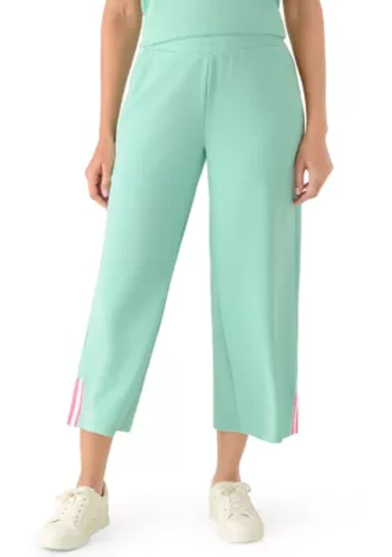 Women's Wide Leg Cropped Pants