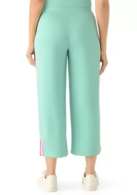 Women's Wide Leg Cropped Pants