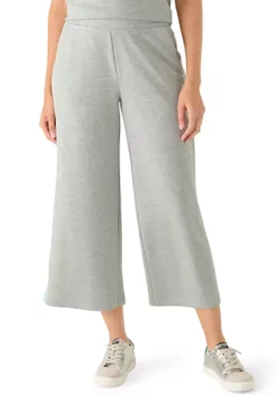 Women's Yummy Wide Leg Cropped Pant