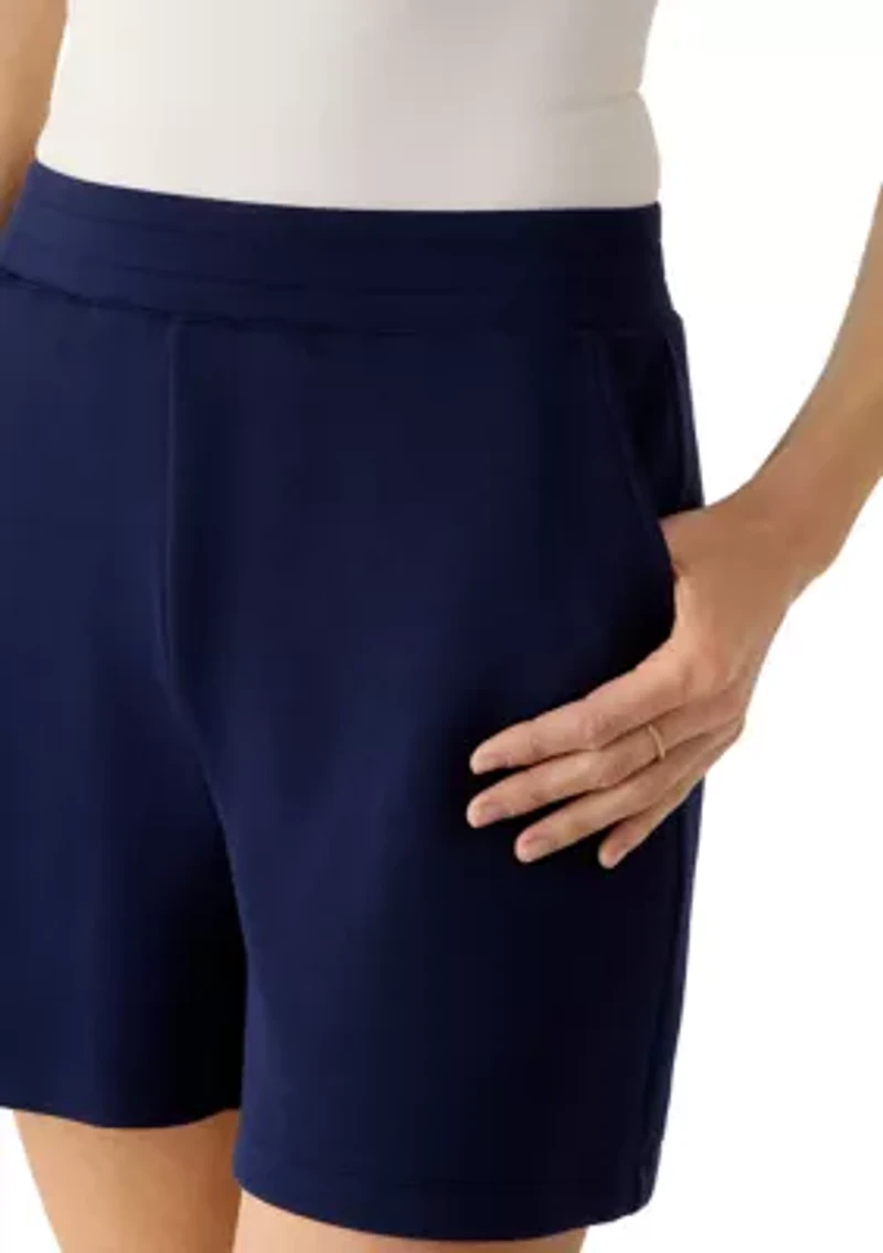 Women's Pull On Pique Shorts