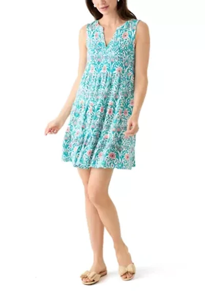 Women's Sleeveless Tier Peasant Dress