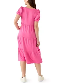 Petite Baby Terry Midi Dress