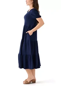 Petite Baby Terry Midi Dress