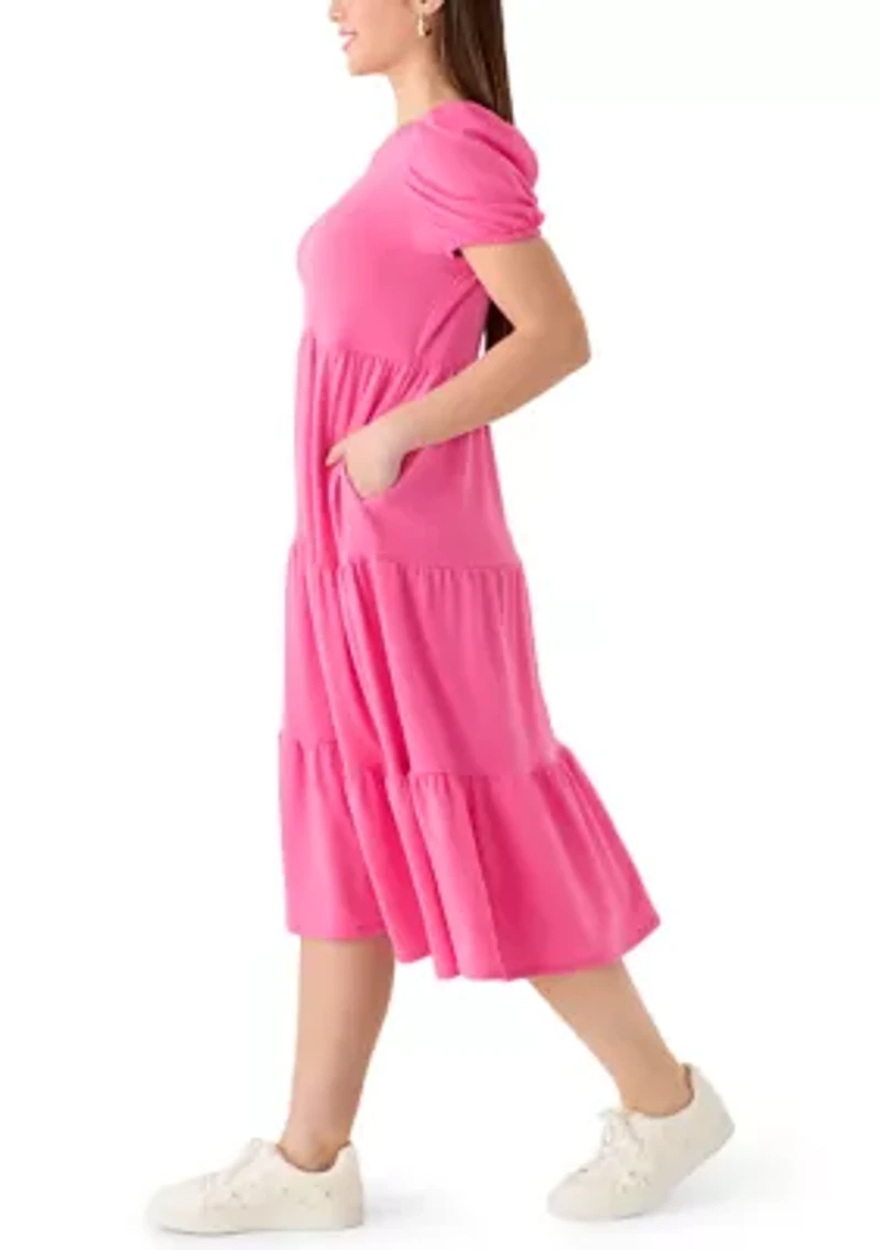 Petite Baby Terry Midi Dress