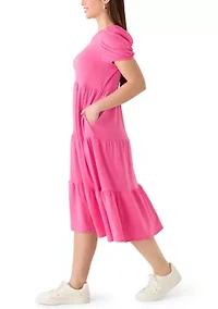 Petite Baby Terry Midi Dress