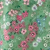Women's Baby Terry Printed Midi Dress