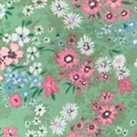 Plus Baby Terry Printed Dress