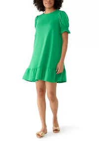 Women's Baby Terry Sheath Mini Dress
