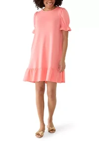 Women's Baby Terry Sheath Mini Dress