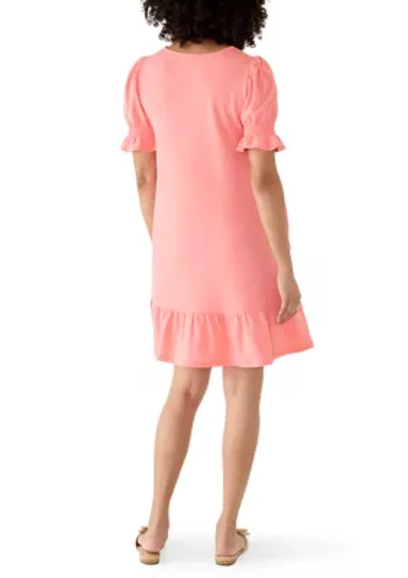 Women's Baby Terry Sheath Mini Dress