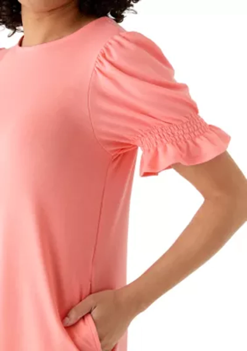 Women's Baby Terry Sheath Mini Dress