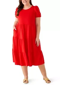Plus Baby Terry Dress