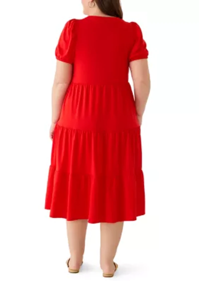 Plus Baby Terry Dress