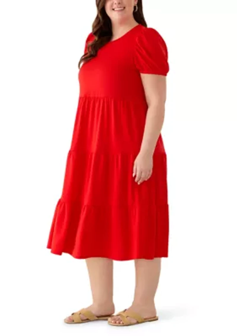Plus Baby Terry Dress